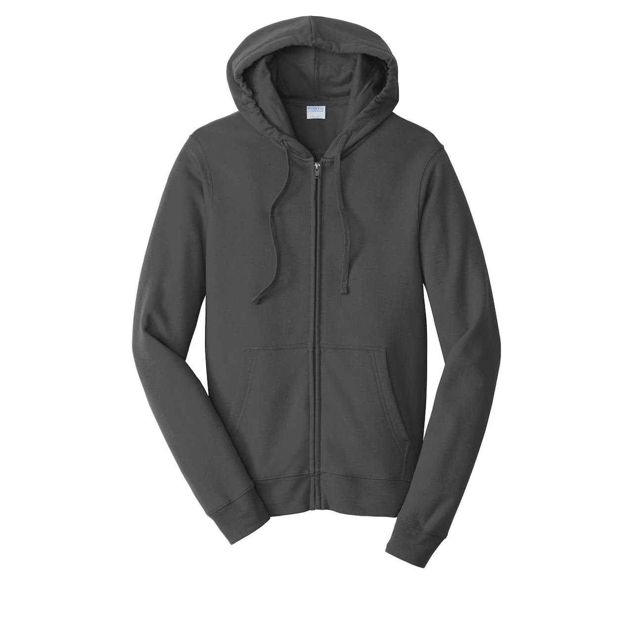 Port & Company® Fan Favorite Fleece Full-Zip Hooded Sweatshirt
